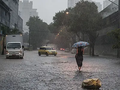 Chuva pode acontecer em diversos momentos no Vale do Ribeira neste fim de semana
