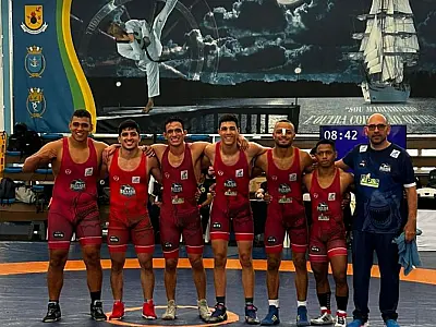 Equipe santista é campeã brasileira interclubes de luta greco-romana