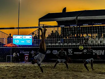 Brasil e Paraguai se enfrentam nas finais do beach soccer neste final de semana em Guarujá