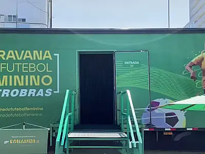 Santos recebe a Caravana do Futebol Feminino com cinema, exposições e atividades gratuitas