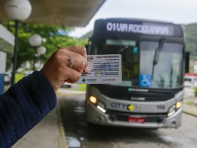 Inscrições para terceira fase do Passe Livre estão abertas, em Guarujá