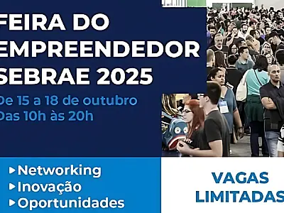 São Vicente leva empreendedores à Feira do Empreendedor 2025
