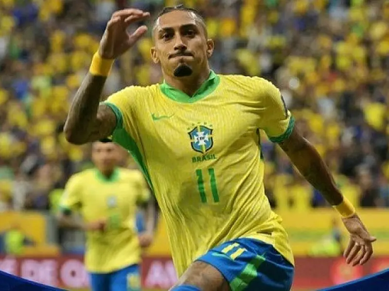 Luiz Henrique marca dois e Brasil derrota seleção peruana em Brasília