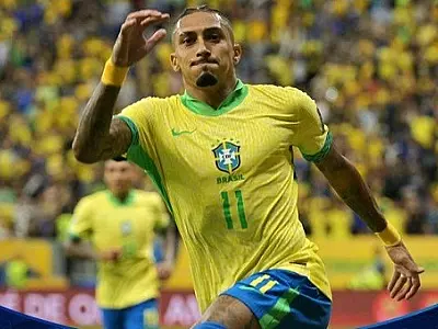 Luiz Henrique marca dois e Brasil derrota seleção peruana em Brasília