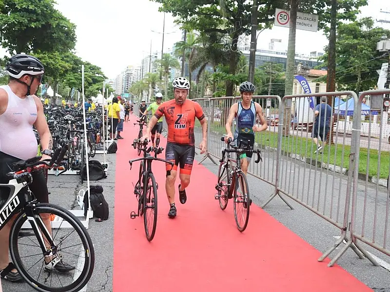 Inscrições gratuitas para 33º Triathlon Internacional de Santos abrem na quinta feira (30)