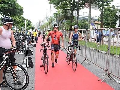 Inscrições gratuitas para 33º Triathlon Internacional de Santos abrem na quinta feira (30)