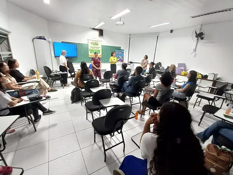 Ações ambientais desenvolvidas pela Seduc são apresentadas em palestra na Unesp