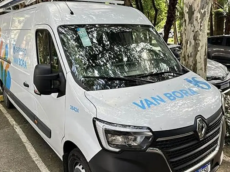 Van Bora da Sabesp leva atendimento ao Centro de Registro nesta quinta-feira (12)