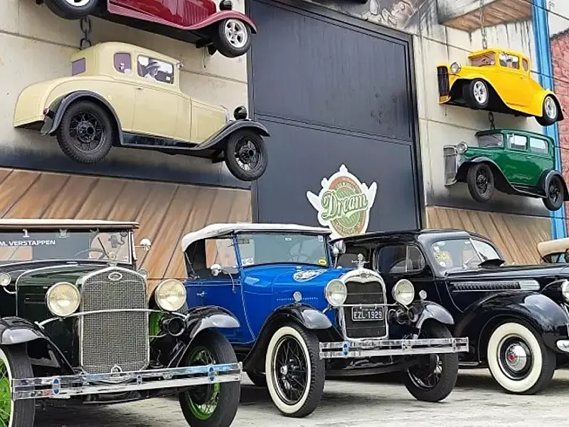 Exposição de carros antigos terá dezenas de 'Fordinhos' e outros modelos