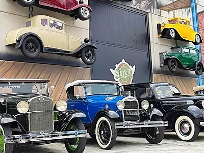 Exposição de carros antigos terá dezenas de 'Fordinhos' e outros modelos