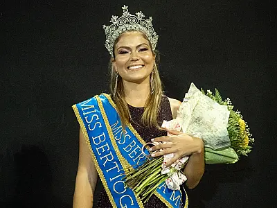 Miss Bertioga recebe faixa oficial para concorrer ao Miss São Paulo