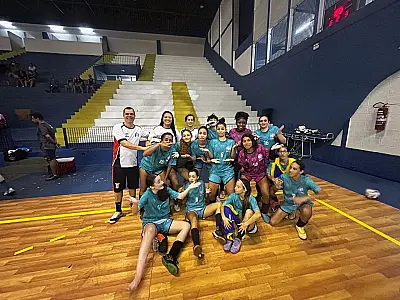 Futsal Feminino do Time PG é campeão da fase Sub-regional dos Jogos da Juventude