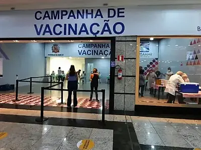 Posto de vacinação do Brisamar atende em nova unidade a partir de terça-feira (31)