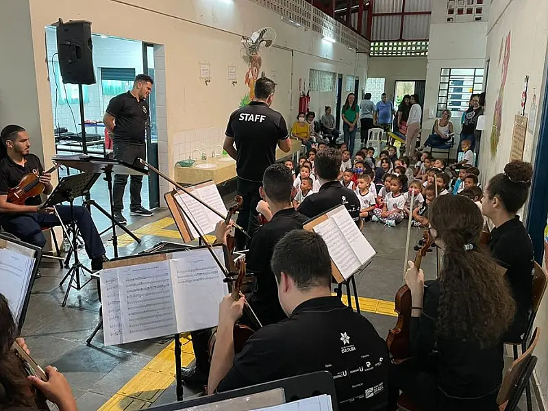 Orquestra Cubatão Sinfonia abre programação 2023 com concerto didático