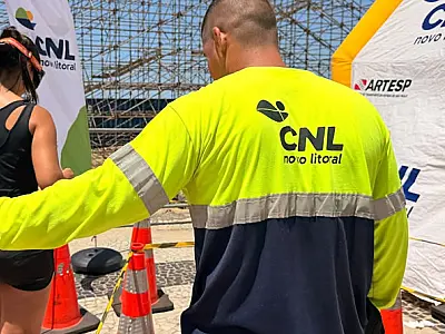 CNL leva óculos de realidade virtual 3D para ação de trânsito no aniversário de Pedro de Toledo