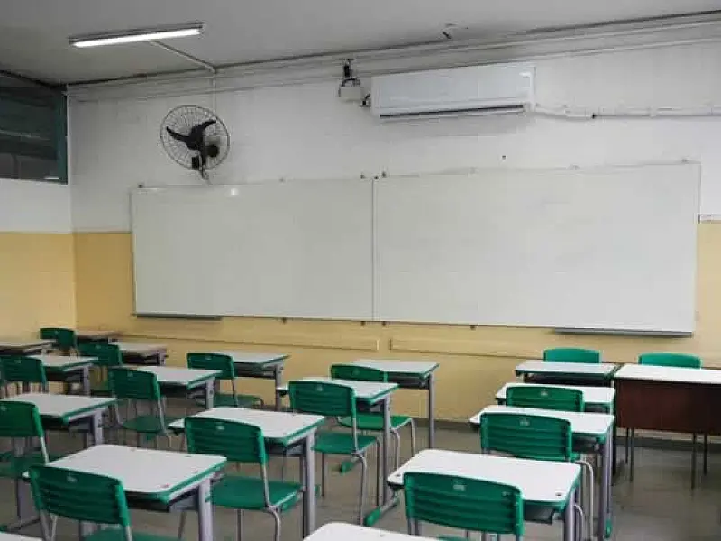 Em dois anos, Governo de SP aumenta em mais de 60 vezes o número de escolas com ar-condicionado
