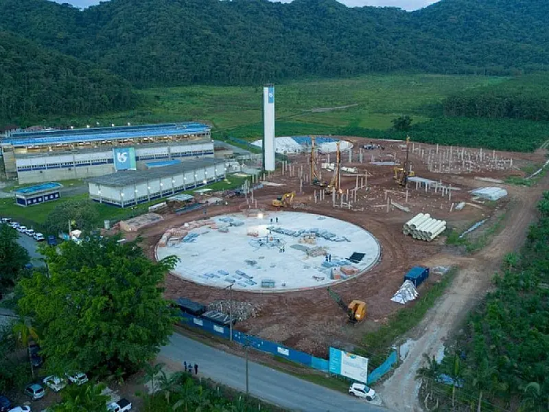 Sabesp vai aumentar a reserva de água para a Baixada Santista em 40 milhões de litros