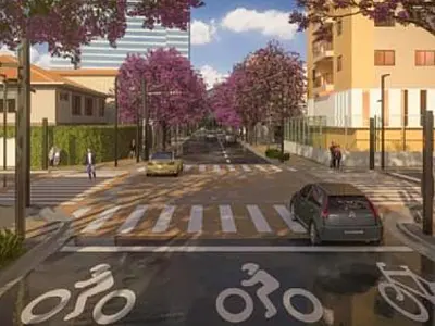 Alameda na Aparecida, em Santos, passará por ampla revitalização