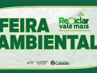Feira Ambiental retorna ao Paço Municipal com troca de recicláveis por hortifruti