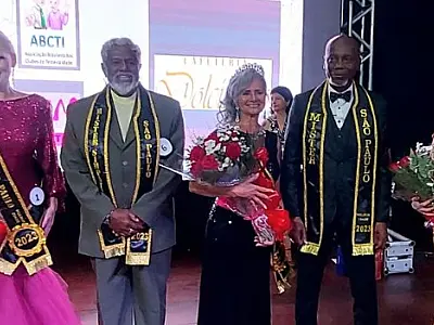 Santistas são eleitos Miss e Mister Melhor Idade do Estado de SP