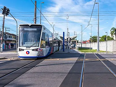 VLT e linhas da EMTU terão alterações a partir de 29/06 para obras da segunda fase, em Santos