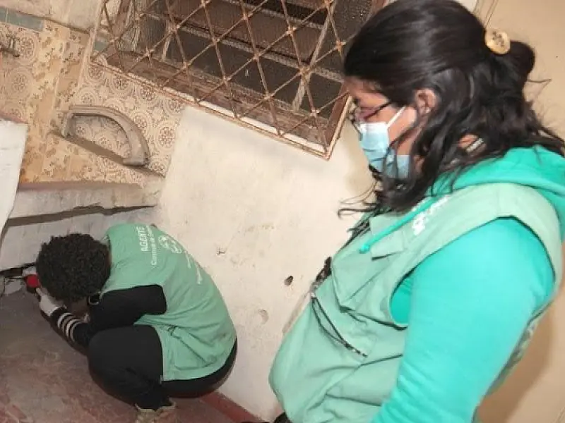 Bairro de Santos recebe segunda parte de mutirão contra o Aedes nesta quarta