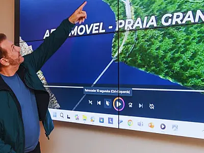 Projeto do Aeromóvel é apresentado à Prefeitura de Praia Grande/SP