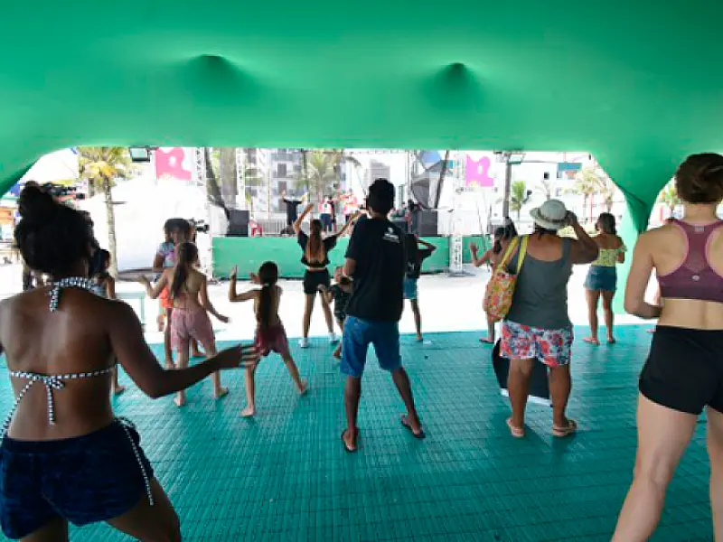 Arenas seguem com programação gratuita em Praia Grande