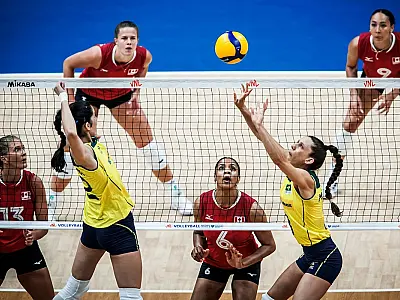 Brasil derrota Canadá na estreia da Liga das Nações Feminina