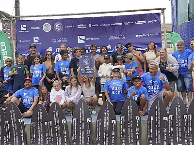 2º Circuito Estudantil KoxaBomb de Surf consagra campeões no Tombo