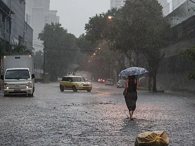 Sudeste pode enfrentar chuva forte e alagamentos