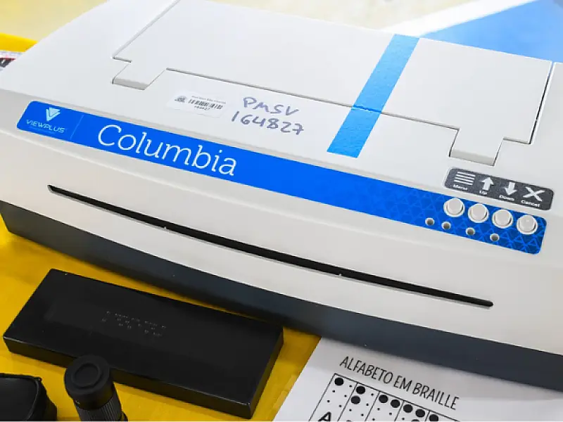 Braille abre novos caminhos para estudantes com deficiência visual em São Vicente