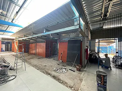 Reforma de escola do Rádio Clube atinge 70% com entrega dos blocos principais
