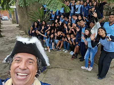 Ponto turístico de Santos volta a receber escolas na visita interativa