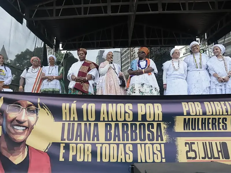 Homenagem a Luana Barbosa marca a 11ª Marcha das Mulheres Negras em SP