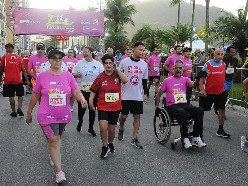 7ª edição da Corrida e Caminhada APAE recorde com mais de 1.800 participantes