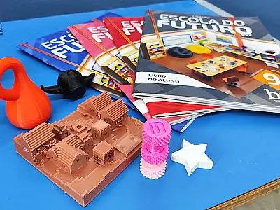 "Escola do Futuro XYZ" será realidade em Guarujá com 90 novas impressoras 3 D