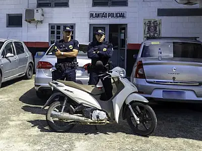 GCM de Bertioga recupera moto roubada em primeira ação após decisão do STF