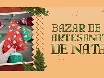 Bazar de Artesanato da AFPESP, em Santos, tem ótimas opções de presentes de Natal