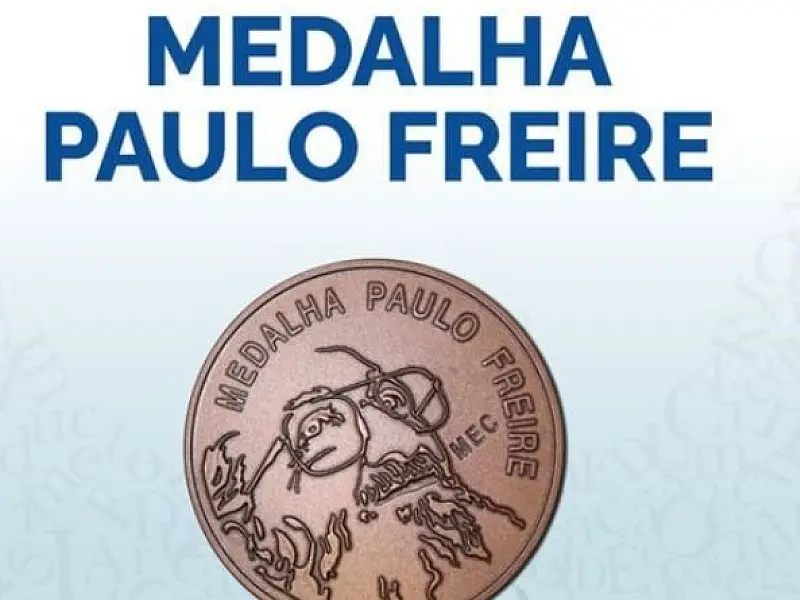 Inscrições para a Medalha Paulo Freire são prorrogadas até 6 de maio
