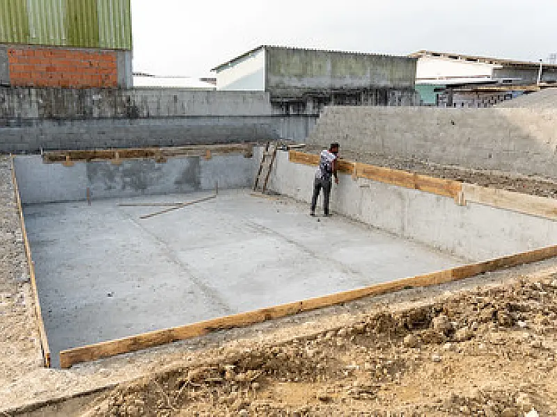 Construção de piscina e quadra na Adisa entra em nova fase