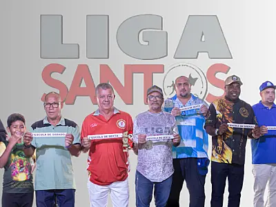Ordem do desfile das escolas de samba de Santos para o carnaval de 2026 já está definida