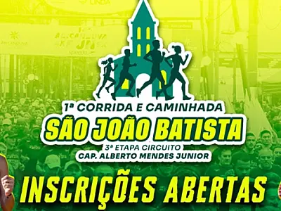 Vale do Ribeira: Sete Barras abre inscrições para a 1ª Corrida e Caminhada São João Batista