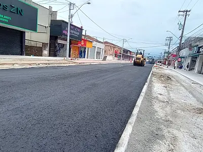 Repavimentação é concluída em mais um trecho da Álvaro Guimarães, na ZN