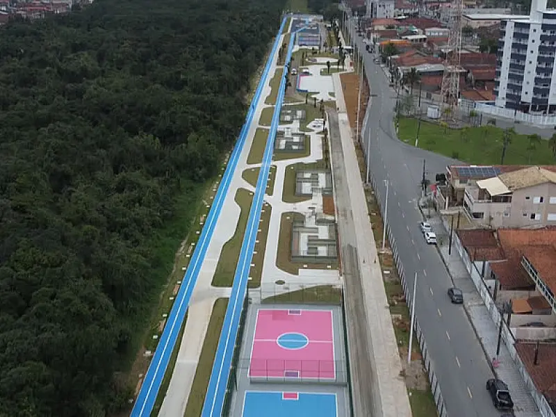 Parque de Lazer Mirim será inaugurado no sábado em Praia Grande/SP