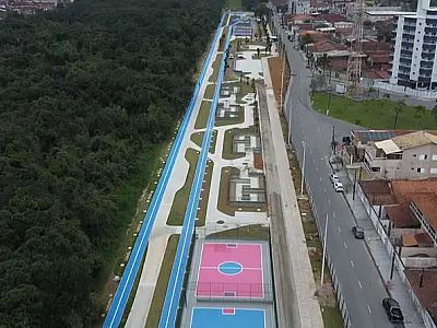 Parque de Lazer Mirim será inaugurado no sábado em Praia Grande/SP