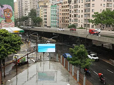 Estado de SP deve ter chuva e ventos intensos até a próxima terça