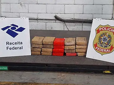 Receita Federal e Polícia Federal apreendem 24 kg de cocaína no Porto de Santos