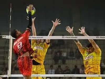 No ritmo do 'tango', Time PG de vôlei masculino volta a vencer na Superliga B