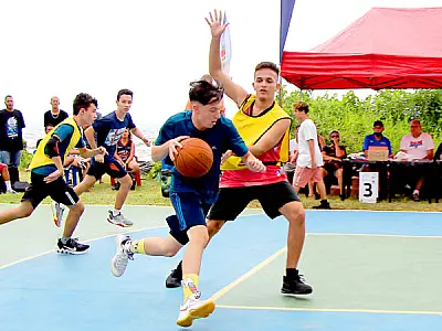 Miniquadra da Orla do Centro recebe Torneio de Basquete de Rua 3×3